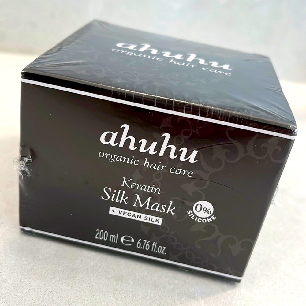 Ahuhu Keratin Silk Hair Mask + Vegan Silk